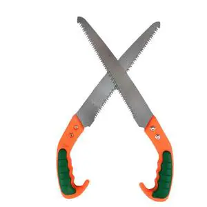 Industrial Grade Steel Hand Saw Double-Sided Garden Wood Cutting Pruning Saw Fast and Sharp Manufactured for Tree Pruning