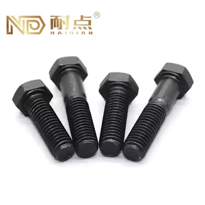 Hex Head Bolt Set With Nut And Washer For Steel Structure Connection And Industrial Use