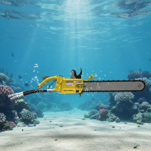 Deckwell DS12UW Lightweight and Powerful Hydraulic Diamond Chain Saw with Stainless Steel for Underwater Applications