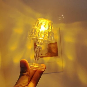 INS Wind LED Night Light Desk Lamp Romantic Bedroom Bedside Atmosphere with Luminous Toys High Color for Room Usage