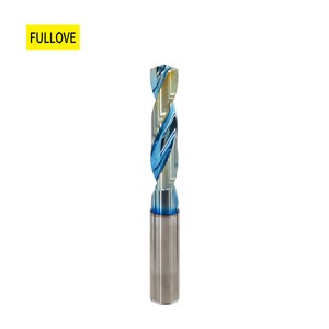 Blue Coating Tungsten Carbide Twist Drill Bit For High-Speed Steel & Titanium Machining For Stainless Steel Original