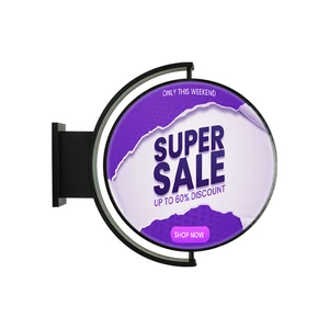 double-sided street advertising light box signage waterproof outdoor led light box restaurant advertising for outdoor lights