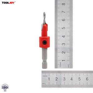 1/4 Hex Shank TCT Adjustable Countersink Drill Bit with Allen Key Woodworking Pilot Hole Boring Tool OEM Service
