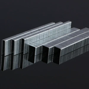 Stapler Pin All Type air Staple Nail Galvanized Carbon Steel / Stainless Steel Staple and Nail