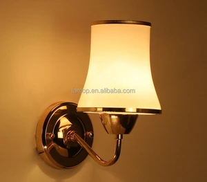 Factory Direct Rustic Style Vintage LED Wall Lamp - Iron & Glass Decor Light for Indoor Bedroom Bedside & Living Room