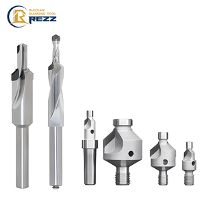 PCD CNC Cutting Tool PCD Carbon Fiber Thread Countersink Drill Bit For Process Rivet Holes In Aircraft Skins