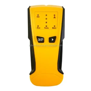EOUTIL Multi-Frequency Joist & Stud Finder for Wood/Metal Studs/Metal Rebar/AC Live Wire Orange 5cm Coil TH105 (1-Year Warranty)