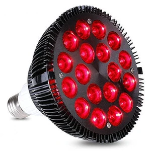 E27 54W Full Spectrum LED Grow Light Bulb COB Chip Phytolamp for Indoor Plants Greenhouses Hydroponics Growing System Fill Light