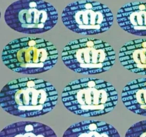 Genuine Holographic Scratch off Durable Laser VOID QR Code Labels for Baby Nail Clipper & Nasal Aspirator