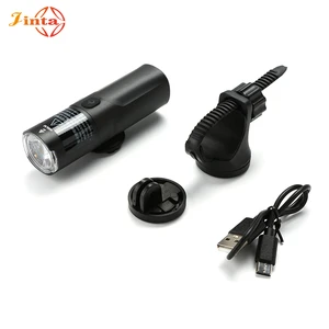 Jinta 800 Lumen Rechargeable Bicycle Headlight Durable Aluminum Alloy PC ABS Waterproof Led Bike Front Lamp