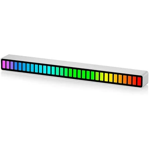 2021 New Sound Control Light Voice-Activated Pickup Rhythm Lights Creative Colorful Music Ambient Light 32 LED 18 Colors