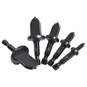 5-Piece Copper Pipe Expander Set for Air Conditioning, Hex Handle for Electric Drill, Sizes 1/4'' to 3/4