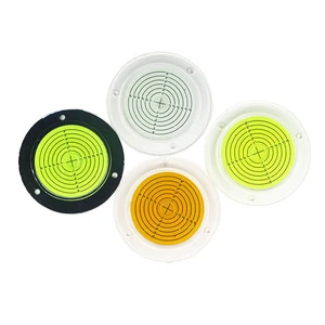 High Accuracy Round Spirit Level With Bubble Center for Perfect Leveling in All Types of Projects