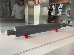Smooth Operation Hydraulic Cylinder for Sanitation Vehicle Packing ISO9001 Certified Quality
