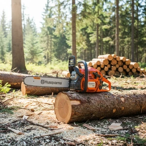 Efficient and Durable Logging Saw Perfect for Tree Felling and Wood Processing in the Wilderness