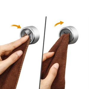 2025 Newest Strong Wall Bathroom Hook Suction Cup Holder Kitchen Shower Waterproof Reusable Clothes Vacuum Hook