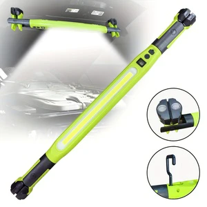 Rugged ABS LED Work Light with Strong Magnet and Hanging Hook USB Rechargeable COB Task Lighting for Workshop