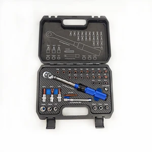 32-Piece 1/4 2-24 Nm Adjustable Torque Wrench Set Industrial Grade OEM Preset Torque High-Precision Ratchet Wrench