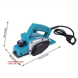 Factory Direct Hand Wood Planer Depth 0- 1 Mm16000rpm 3- 1/ 4 Inch Hand Power Planer Handheld Planer For Wood Chamfer Model