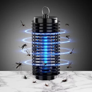 Cross Border Small Electric Bug Zapper Summer Best Seller Photocatalyst Mosquito Attractant Trap for Home Indoor Use