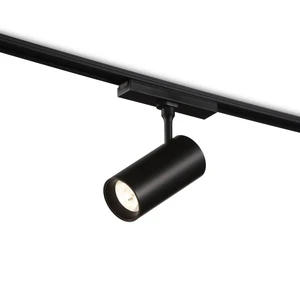 Modern Style 15W LED Aluminum Black Magnetic Track Light for Hotel Use with High CRI 90 and 5-Year Warranty
