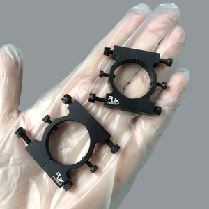 RJX Aluminum Alloy 16mm 20mm 22mm 25mm 30mm 35mm 40mm Tube Clamp Fixture Clip Pipe Bracket for UAV Drone Spare Parts