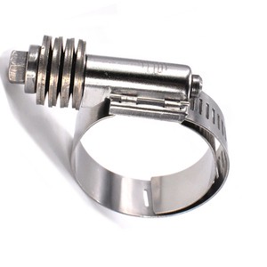 Kinglin Wholesale Heavy Duty American Type High Torque Constant Tension Hose Clamp With Washer