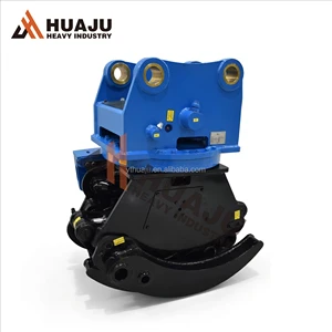 High Strength Steel Excavator Grapple Saw, Forestry Log Grapple Saw,Durable Tree Shear For Heavy Duty Forestry Work