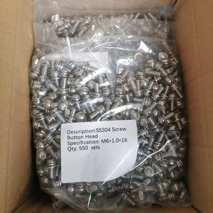 Bolts Manufacturers Customized M2 M3 M4 M5 M6 M8 Flat Spring Washer and Crosses Pan Round Head Combination Screw Bolt