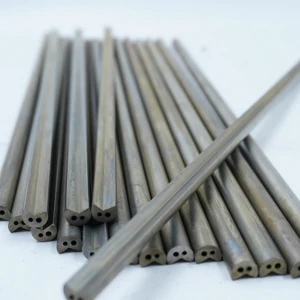 D8 -D1.8 D1.5 -L330mm Gundrill with 2 Helical Coolant Holes Unground Carbide Rods, Blank Cemented Carbide Rod