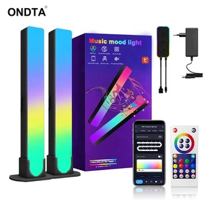 Smart APP-Controlled Sound Control Pickup Led Music Rhythm Ambient Light for Gaming TV PC