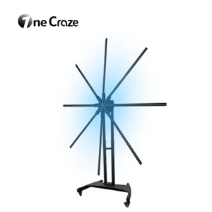 Showroom 3d Fan Holographic Advertising Equipment Led Display Technology Holograms Projector 7d Hologram Fan