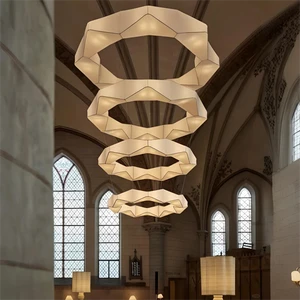 ANNO Luxury Modern Round Chandelier LED Pendant Light for Villa Palace Hotel Project Custom