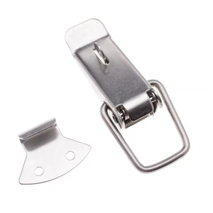 Factory Price 304 Stainless Steel Tool Box Spring Loaded Latch Making Machine Latch Lock Toggle Latch Carton Box Bag Packaging