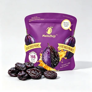 0 Fat High Dietary Fiber Dried Prunes No Added Sugar Natural Healthy Dried Fruit