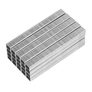 Carbon Steel DIN7504 Upholstery Staple Zinc Plated 4J/10J Series U Staples For Staple Gun Applications