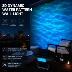 Professional 40W Custom LED Gobo Light Projector IP65 Aluminum Alloy Lamp Body for Courtyard Decoration and Theme Creation
