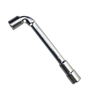Multifunctional High Strength Wheel Spanner Wrench Force Tools L Shape Steel Socket Wrench