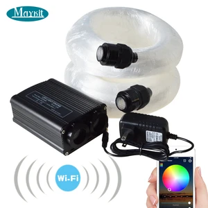 32W RGB Star Light WIFI Fiber Optic Lights Kit for Club Decoration