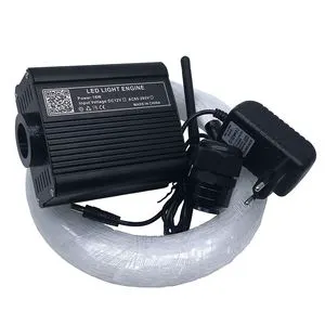 Intelligent App-Controlled LED RGBW Fiber Optic Light Kit IP33 Rated 2-Year Warranty Multiple Light Modes