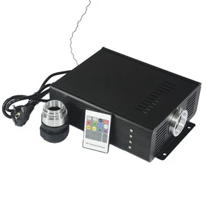 45W RGB LED Aluminum Fiber Optic Light Kit Water-Resistant & Lightweight for Restaurant and Hall Ceiling Decorative Use
