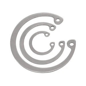 Stainless Steel 40mm 50mm 55mm Locking Fixed Stainless Steel External and Internal Circlip Retaining Rings for Bores DIN472