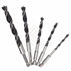 Factory Direct OEM/ODM Carbon Steel Wood Drill Bit With Hex Shank for Woodworking and Carpentry Customized