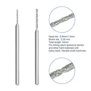 Funlin FLE040S Hard Material Drilling Center Core Bits Trusted Global Tool Brands Customizable Diamond Core Drill 2.35m Shank