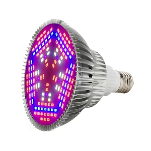 Liweida UV Plant E27 Grow Light IP65 Full Spectrum PAR38 150 LEDs Bloom Support for Indoor Plants Replace 100W Bulb