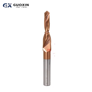Solid Tungsten Steel Alloy Stepped Bit with Straight Shank90 Degree and 180degree Countersink Drill Bit