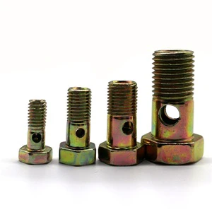 Metric Hydraulic Bsp Hose Banjo Bolt Fittings Hex Bolt