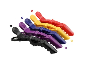 Wholesale Crocodile Clip Hairdressing Positioning Clips Barber Shop Hairdressing Tools Duckbill Clip