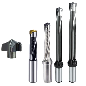 ICD And HLD Crown Drill Bits 3D-12D Diameter 12.5-40mm | Deep Hole Capable | Custom Manufacturer | Carbide Inserts | [Chuanrun]