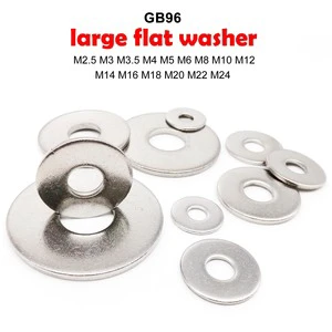 GB/DIN Standard Bonded Stainless Steel Flat Washer & Gasket M2.5-M24 Extra Large Sizes High Performance